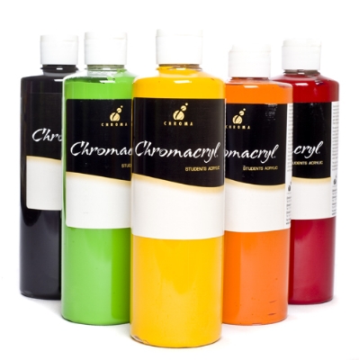 500 ml Chromacryl Acrylic Paint